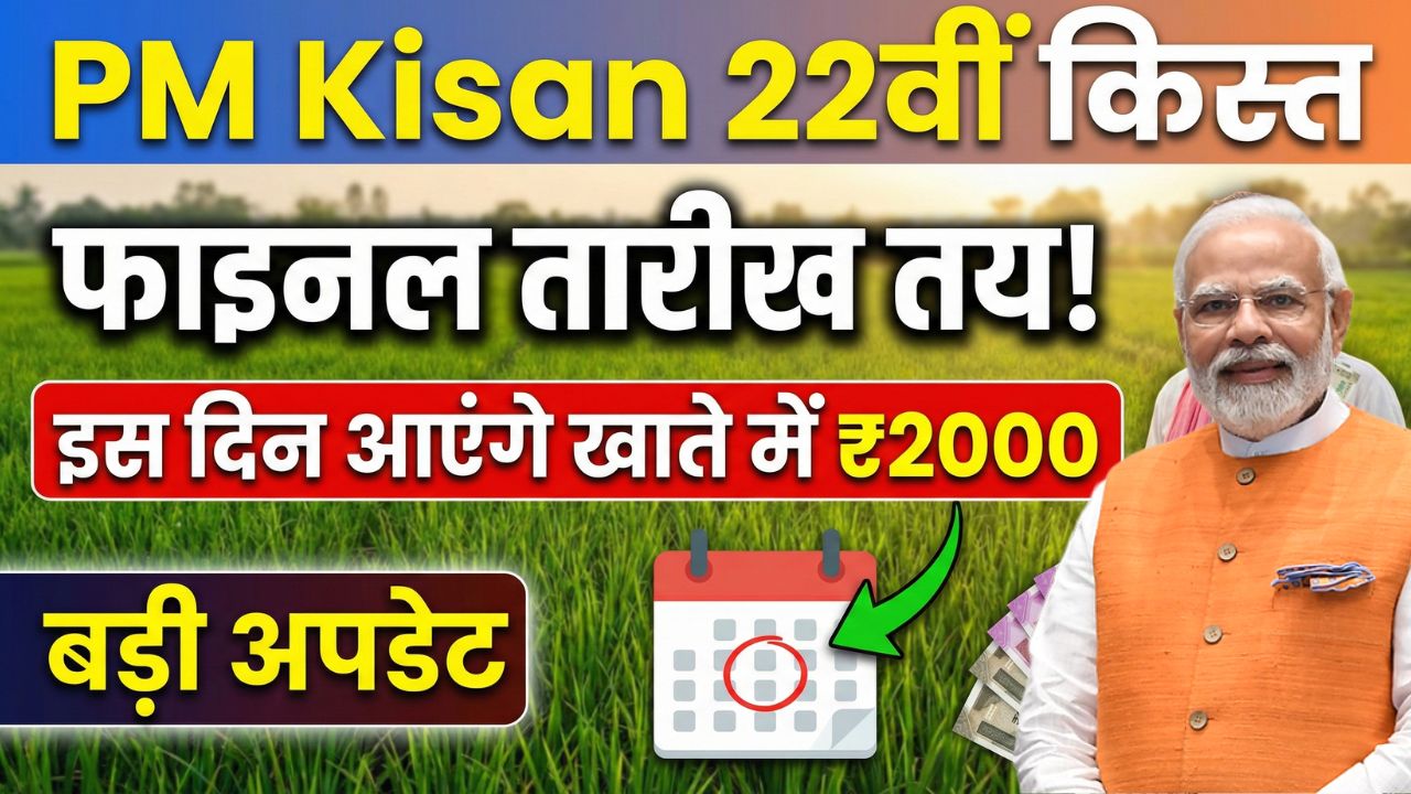 PM Kisan 22nd Installment Update